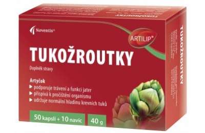 NOVENTIS Tukožroutky - Артишок 30 капсул